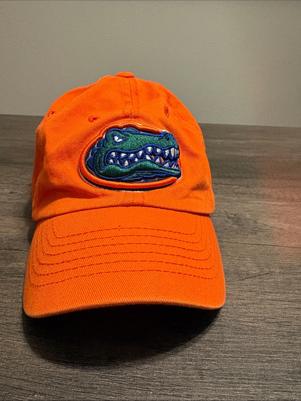 Florida Gators Orange Cap with Green and Blue Alligator Patch